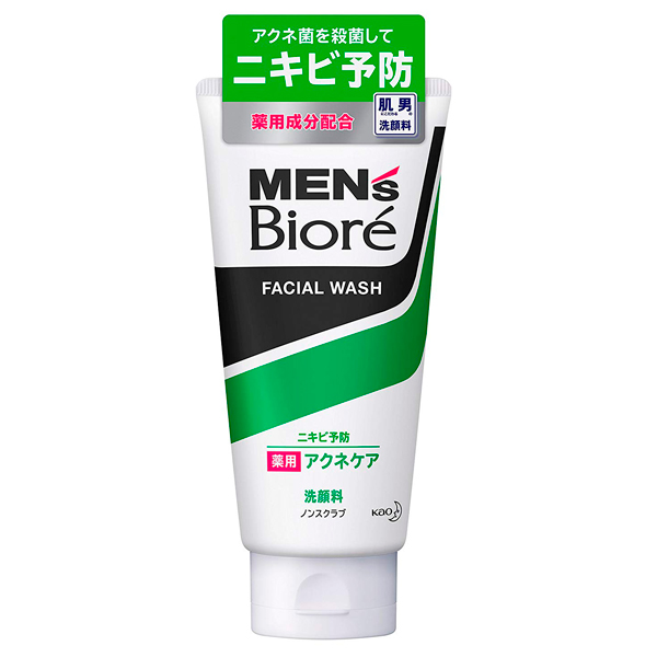 Мужской очищающий гель для лица Kao Mens «Biore» 130 гр. (286833)