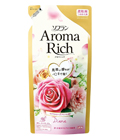 LION Soflan Aroma Rich Diana Кондиционер для белья с ароматом роз, з/б 400 мл. (263197)