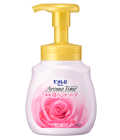 КAO Biore U Aroma Time -Пенное мыло для рук с антибактериальным эффектом с ароматом розы, диспенсер 230 мл. (294500)