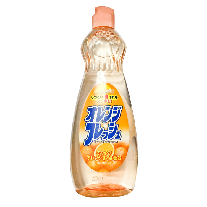 Rocket Soap «Fresh» - Средство для мытья посуды, овощей и фруктов с ароматом апельсина, бутылка 600 мл. (301437)