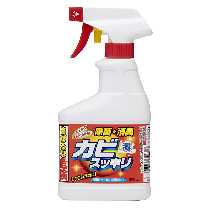 Rocket Soap - Пенящееся средство на основе хлора против плесени с ароматом трав, спрей 400 мл. (302083)