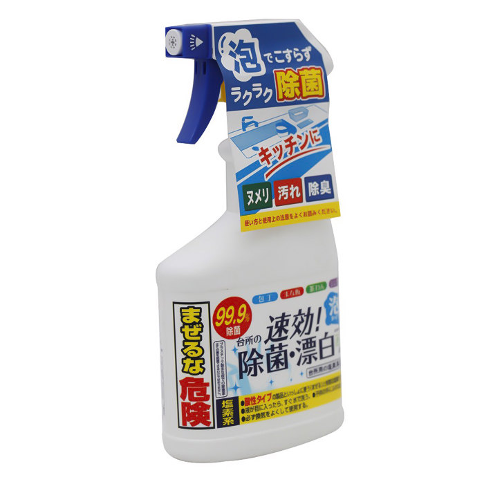 ROCKET SOAP Спрей-пенка для кухни с дезодорирующим, отбеливающим и дезинфицирующим эффектом, 400 мл. (303899)