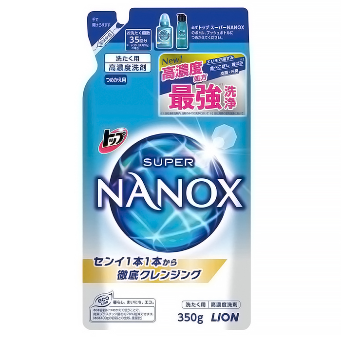 LionTop NANOX Жидкое концентрир. сред-во с дезодор.эффект.для стирки сильнозаг. белья, з/б,360 мл. (241997)