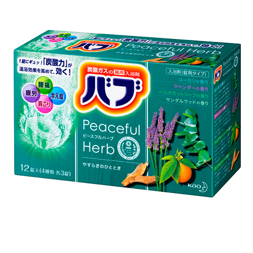 KAO Peaceful Herb-     , 4 ,  40 .  12 . (312754)