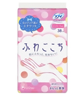 Unicharm «SOFY 40 Fuwa Gokochi» - Ежедневные женские гигиенические прокладки, аромат розы (316939)
