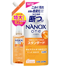 Lion Nanox One Standard Жидкое средство для стирки сильнозагрязненного белья, см/б 820 мл. (350590)