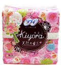 Unicharm Sofy 72 Kiyora Ежедневные женские гигиенические прокладки с ароматом розы, 72 шт. (375677)