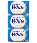 KAO «White» - Увлажняющее крем-мыло для тела с ароматом белых цветов, коробка 3 х 130 гр. (430212)