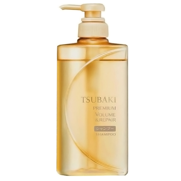 Shiseido Tsubaki Premium Repair Шампунь для поврежденных волос с маслом камелии, 490 мл (466146)