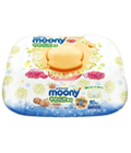 Moony - Влажные детские салфетки, стандартной мягкости, контейнер 80 шт. (473908)
