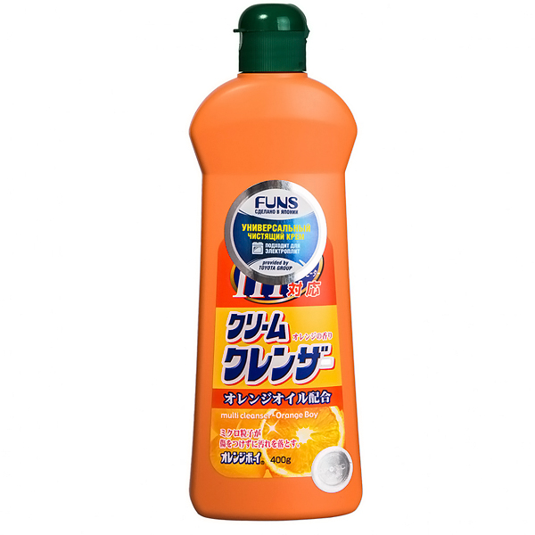 Funs Orange Boy Крем чистящий универсальный с ароматом апельсина, 400 мл (537672)