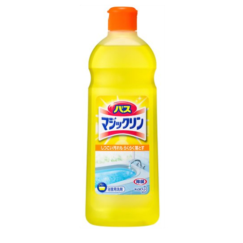 KAO «Magiclean Bath» - Жидкое чистящее средство для ванной комнаты с ароматом лимона, бутылка 500 мл. (540567)