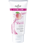 Kracie «Naive» - Пенка для снятия макияжа с экстрактом листьев персика для сухой кожи , туба 45 г. (545128)