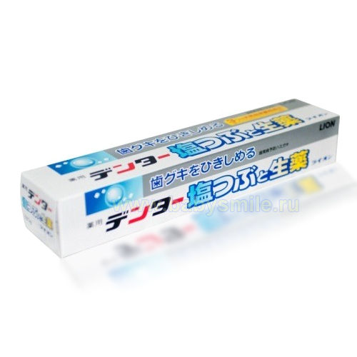 Лечебно-профилактическая зубная паста с солью и растительными экстрактами для укрепления десен «Dental» Lion (563440)