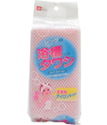 Lec - Губка акриловая для мытья ванны, розовая, 1 шт. (636620)