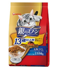 Unicharm «Silver Spoon» - Сухой корм для кошек с 13 лет «Белая рыба с морепродуктами», упаковка 550 г. (651131)