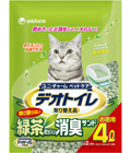 Unicharm «DeoToilet» - Наполнитель для кошачьего туалета с ароматом зеленого чая, мягкая упаковка 4 л. (680759)