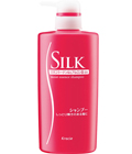 Kracie «Silk» -  Увлажняющий шампунь с протеинами шелка и природным коллагеном, 550 мл. (744012)
