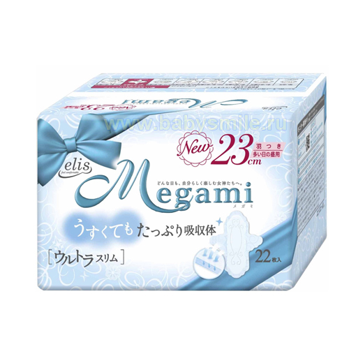 Daio Paper «Elis-Megami Normal» - Женские гигиенические прокладки(день), 22 шт. (786132)