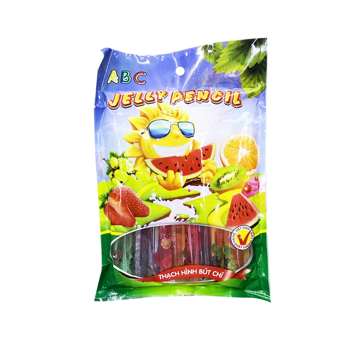 Желе питьевое в трубочках Viet Foods ABC Jelly Pencil, 340 гр