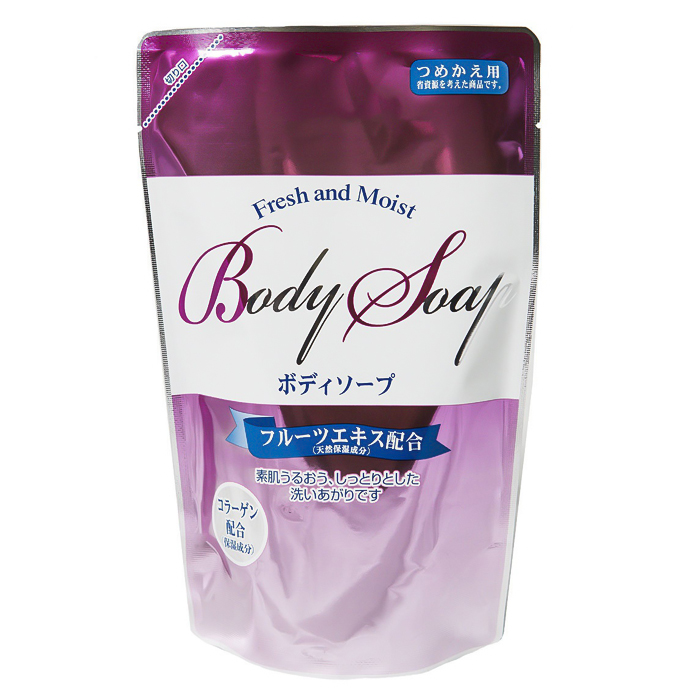 ROCKET SOAP Увлажняющее мыло для тела с коллагеном с цветочным ароматом, см/б 300 мл.(800741)