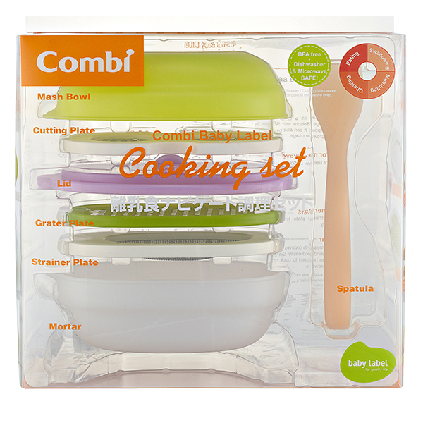Combi-Набор детской посуды (терочки) от 5 месяцев (312362)