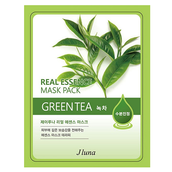 Jluna Маска-эссенция для лица. Зеленый чай, 20 гр. (850566)