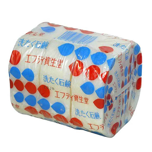 Shiseido «Camelia Laundry Soap» - Мыло для  стирки с ароматом камелии, мягкая упаковка 200 гр. х 3 (879137)