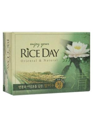 CJ Lion Мыло туалетное Rice Day, экстракт лотоса, 100 гр. (609032)