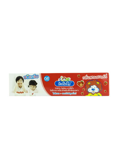 Lion Kodomo -Детская зубная паста со вкусом клубники, 80 гр. (015265)