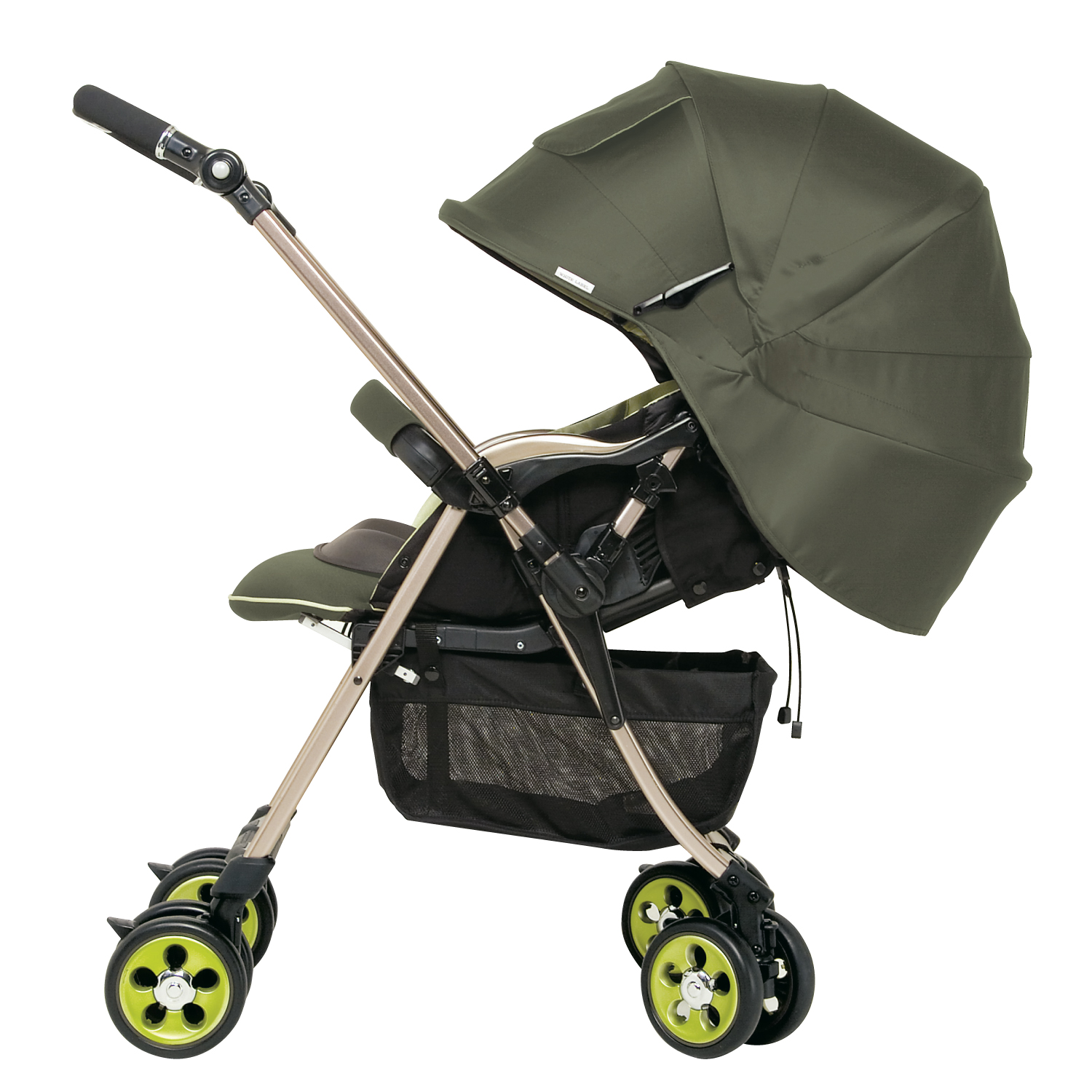 Компания COMBI - детская коляска «MiracleTurn Premier XZ-600 Green Leaf» (138468) 