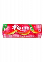 Lotte "Ume Gum" Жевательная резинка со вкусом японской сливы и крапивы, 26.1 гр.
