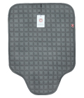 «Baby Smile» - Защитный коврик для сиденья автомобиля под АВТОКРЕСЛО с квадратным рисунком(серый) (123402)