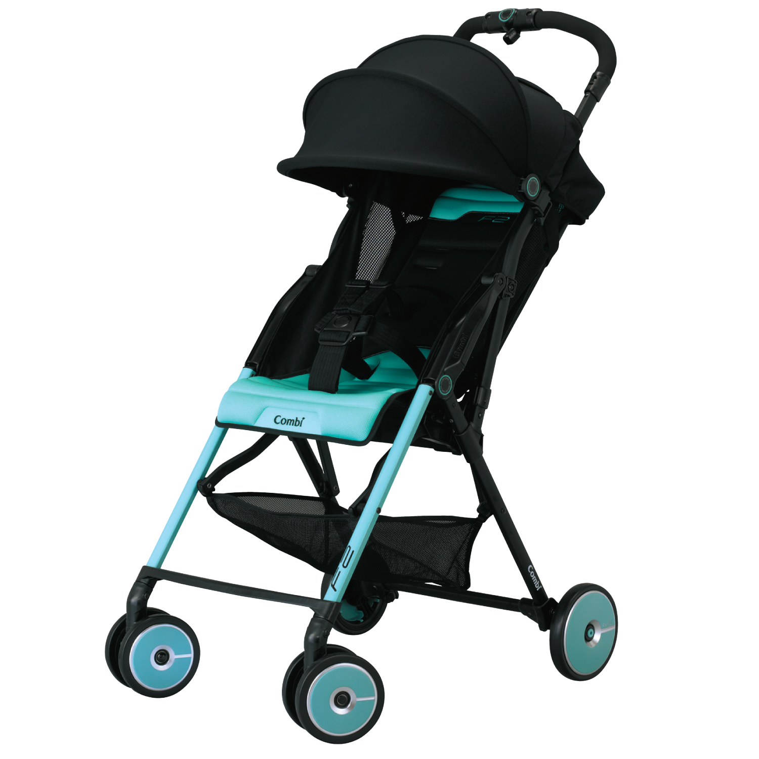Компания COMBI - детская коляска «F2» PowderBlue (145701)