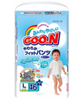 Японские трусики GOON для мальчиков - L (9-14кг) 46 шт (goon_mal_46)