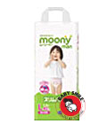 Японские трусики Moony «Soft Retch» - L (9-14кг) - 42 шт, для девочек