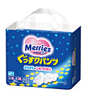 Японские ночные трусики Merries - ВВ (12-22 кг)  21шт.