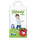 Японские трусики Moony «Soft Retch» - XL (12-17кг) - 36 шт, для мальчиков